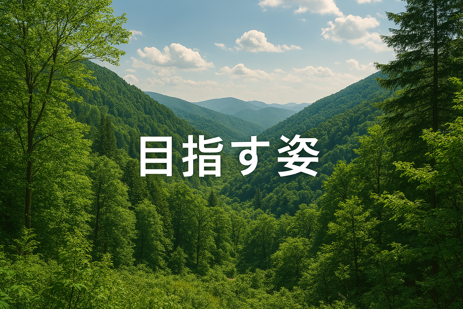 目指す姿の画像